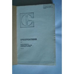 Руководство по эксплуатации "Челенджер-65". Книга 3. USA. Specifications. Challenger 65 AG. 1987.